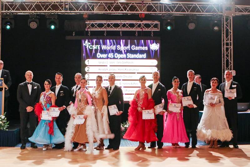 Denis Kojinov and Jeanette Chevalier (USA) - 2025 CSIT World Sports Games - 3rd place Standard and Latin